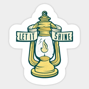 Let it Shine Sticker